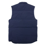 Canada Goose Garson Logo Patch Gilet in Navy Marine