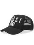 AMIRI Bandana Rabbit Trucker Cap in Black