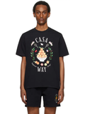 Casablanca Casa Way Bowl of Oranges Printed T-Shirt in Black