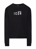 Dsquared2 Icon Small logo Printed Sweatshirt in Black