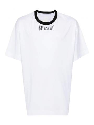 Givenchy 4G Logo Printed T-Shirt in White