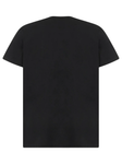 Balmain Paris Gold Foil Printed Logo T-Shirt in Black