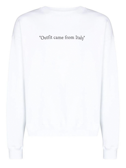 Off-White Made in Italy Sweatshirt in White