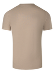 Balmain Vertical Embossed Logo T-Shirt in Brown