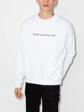 Off-White Made in Italy Sweatshirt in White