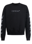 Off-White Diags Bit Book Skate Sweatshirt in Black