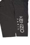 Kenzo Short Paris Logo Swimshorts in Black