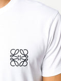 Loewe Anagram Embroidered Logo T-Shirt in White