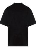 Balenciaga Reversed Logo Print T-Shirt in Black