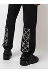 Off-White Chain Arrows Printed Joggers in Black