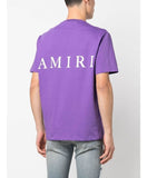 Amiri MA Core Logo Printed T-Shirt in Purple