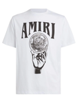 Amiri Crystal Ball Printed T-Shirt in White