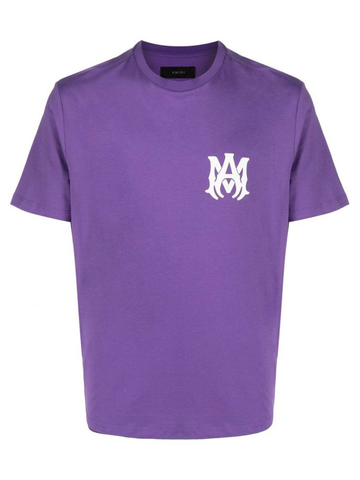 Amiri MA Core Logo Printed T-Shirt in Purple