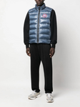 Canada Goose Crofton Logo Patch Vest Gilet in Ozone Blue