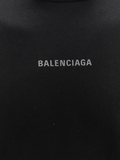 Balenciaga Reflective Logo Printed T-Shirt in Black