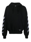 Off-White Scribble Diag Logo Boxy Fit Hoodie in Black